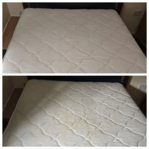 Before and After Professional Mattress Cleaning in Johannesburg