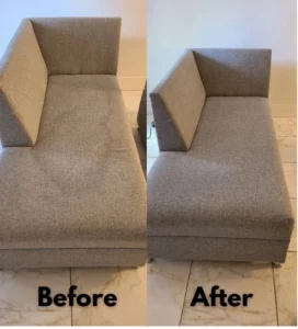 before and after professional couch cleaning pretoria
